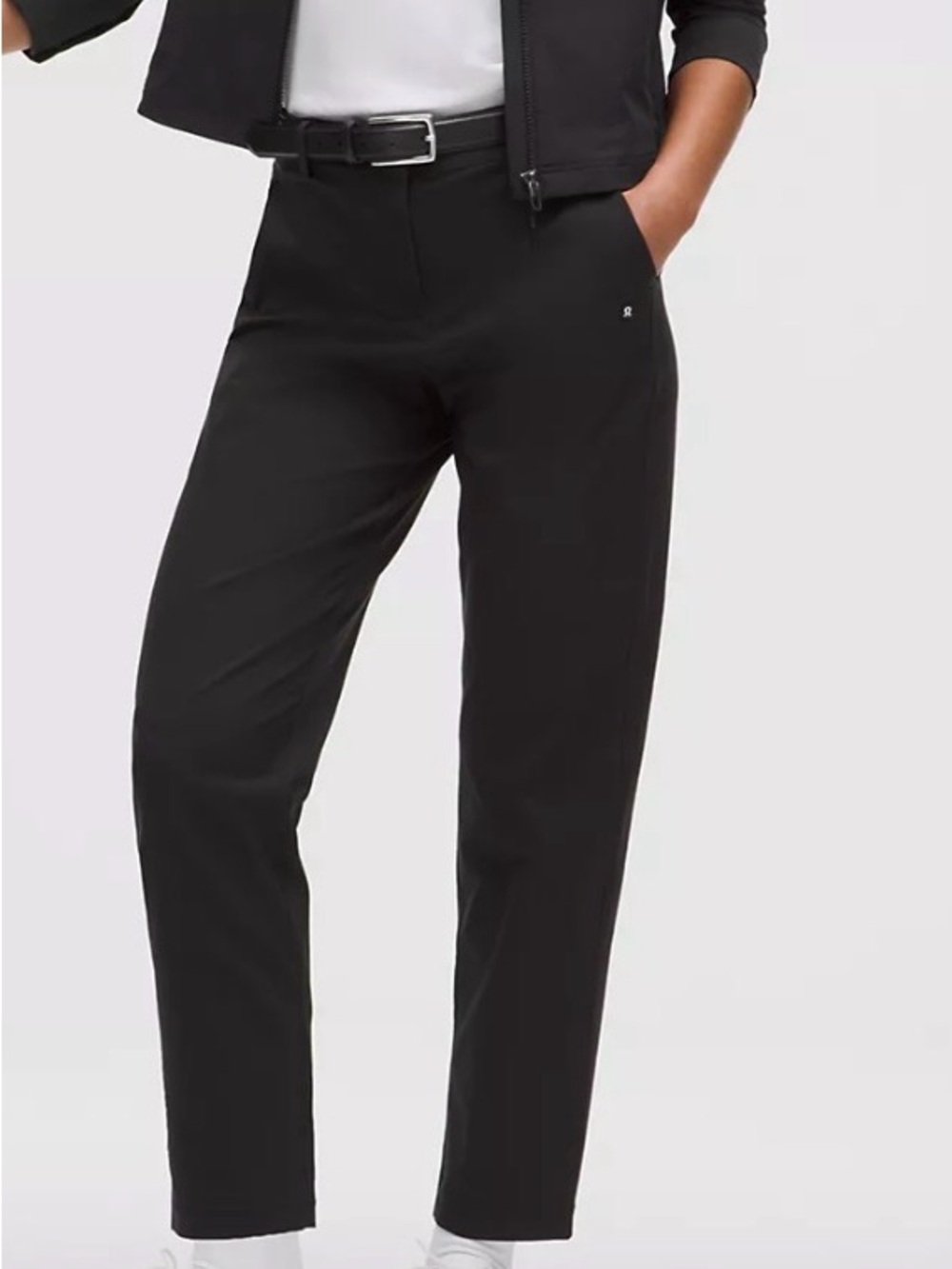 lululemon Black Stretch Twill Golf Pant Ladies 27R NWT